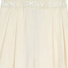 Girls Ivory Logo Trousers, 2, hi-res
