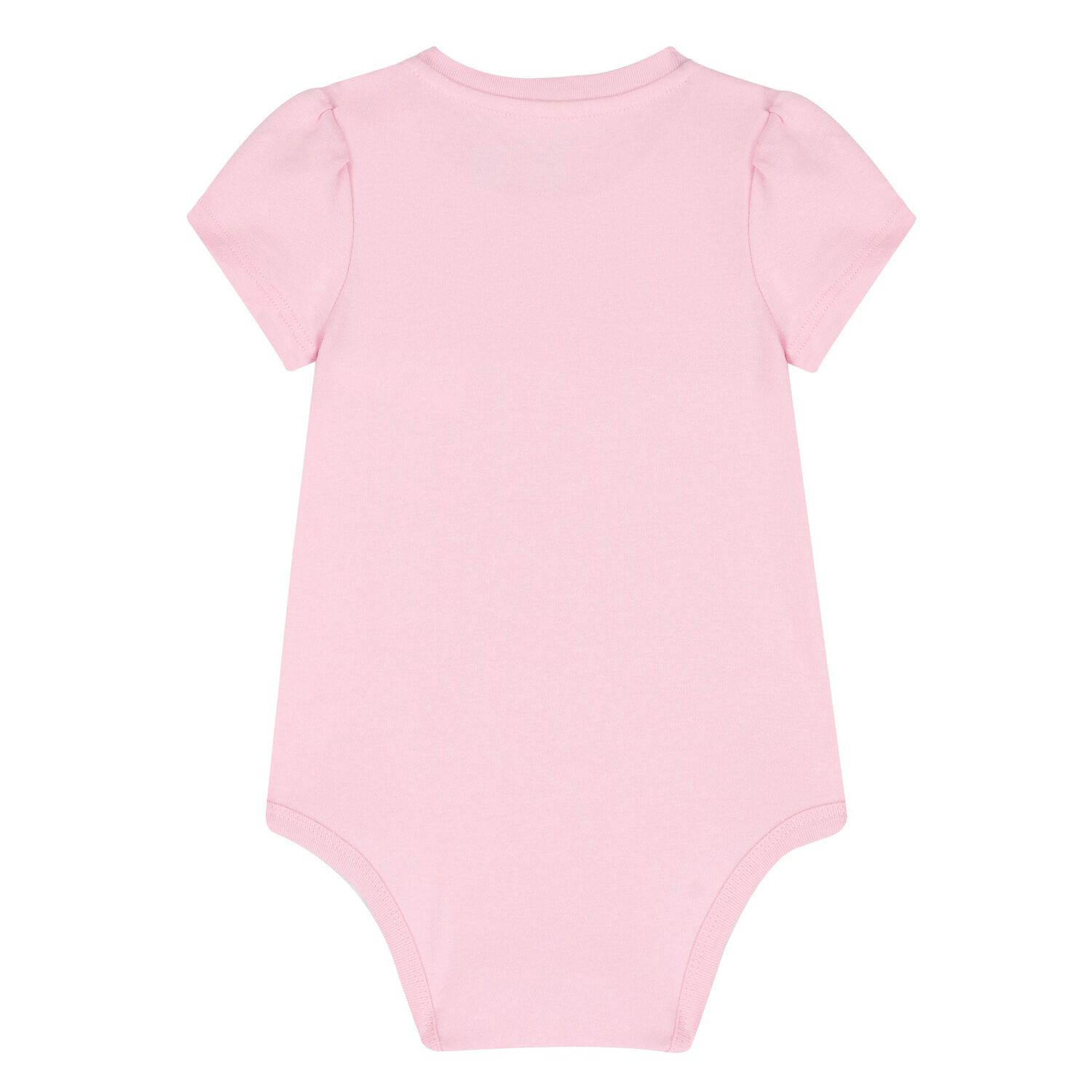 Baby Girls Pink Teddy Bear Bodysuit, 1, hi-res