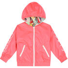 Girls Neon Pink Reversible Jacket, 1, hi-res