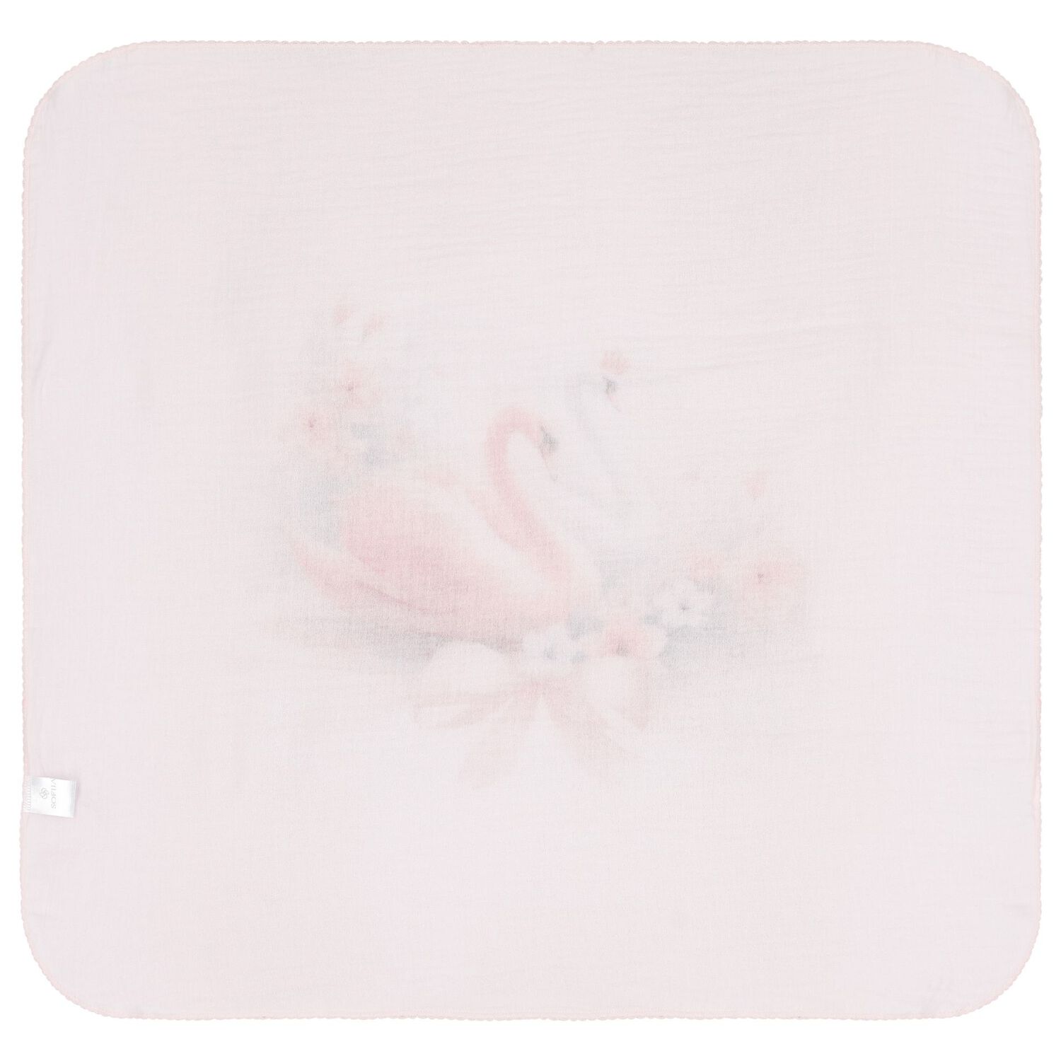 Baby Girls Pink Swan Swaddles ( 2-Pack ), 1, hi-res
