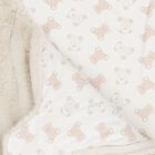 Ivory & Beige Faux Fur Baby Nest, 1, hi-res