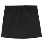 Girls Black Embellished Skirt, 1, hi-res
