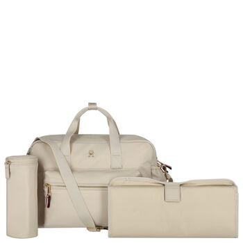 Ivory Logo Baby Changing Bag