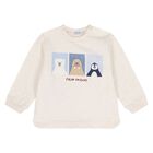 Baby Boys Ivory, Blue & Navy Blue Trouser Set, 1, hi-res