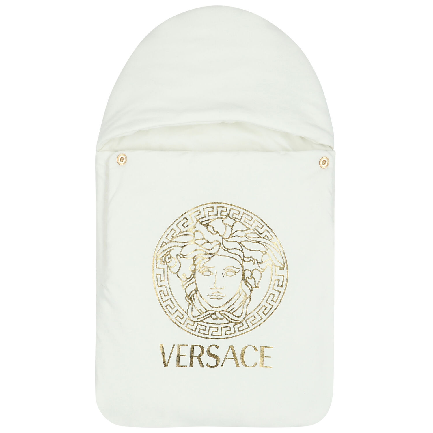 Ivory & Gold Logo Baby Nest, 1, hi-res