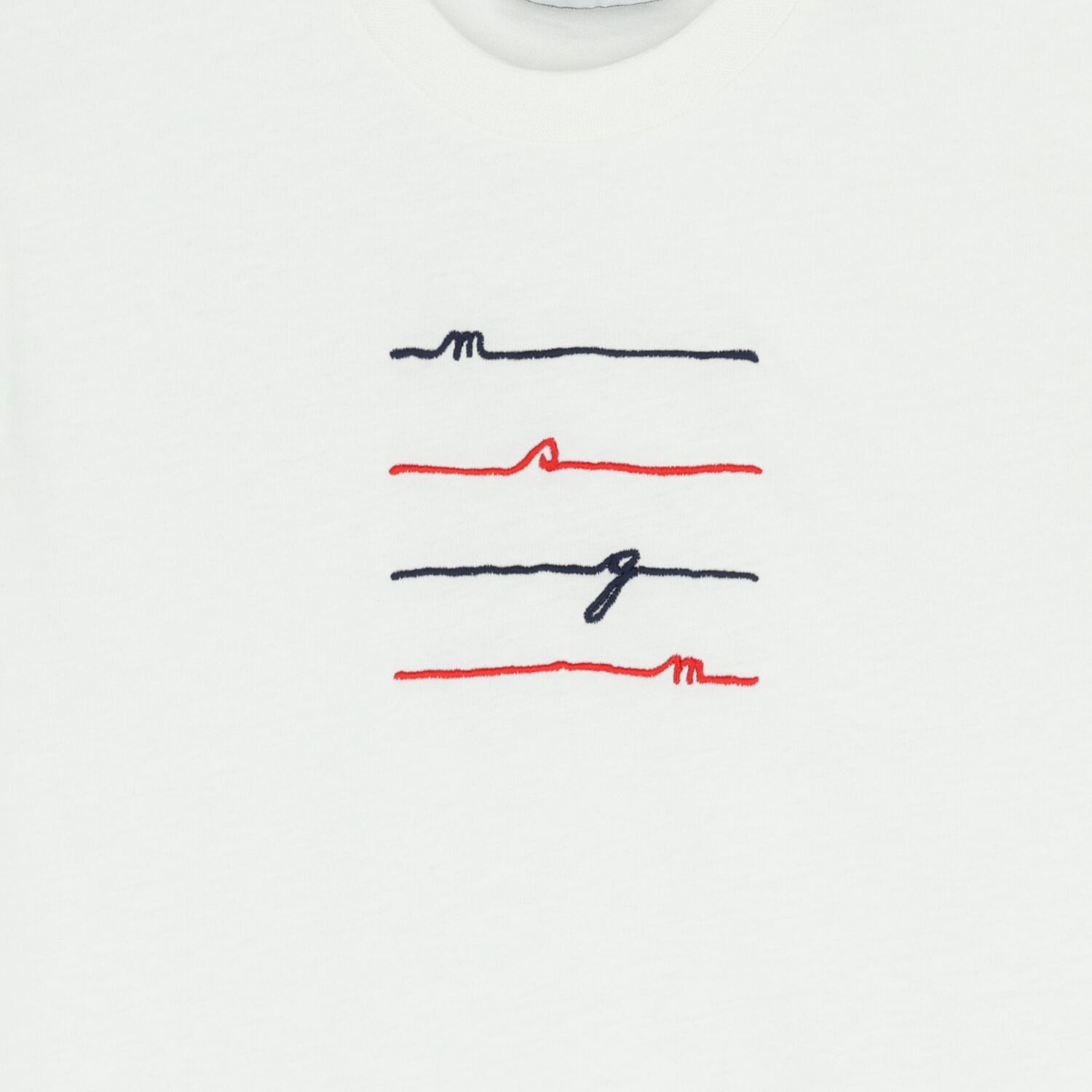 Boys White Logo T-Shirt, 1, hi-res