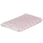 White & Pink Logo Baby Blanket, 3, hi-res
