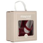 Baby Girls Red Pre Walker Shoes, 1, hi-res