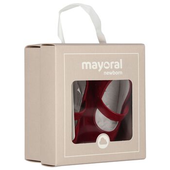 Baby Girls Red Pre Walker Shoes