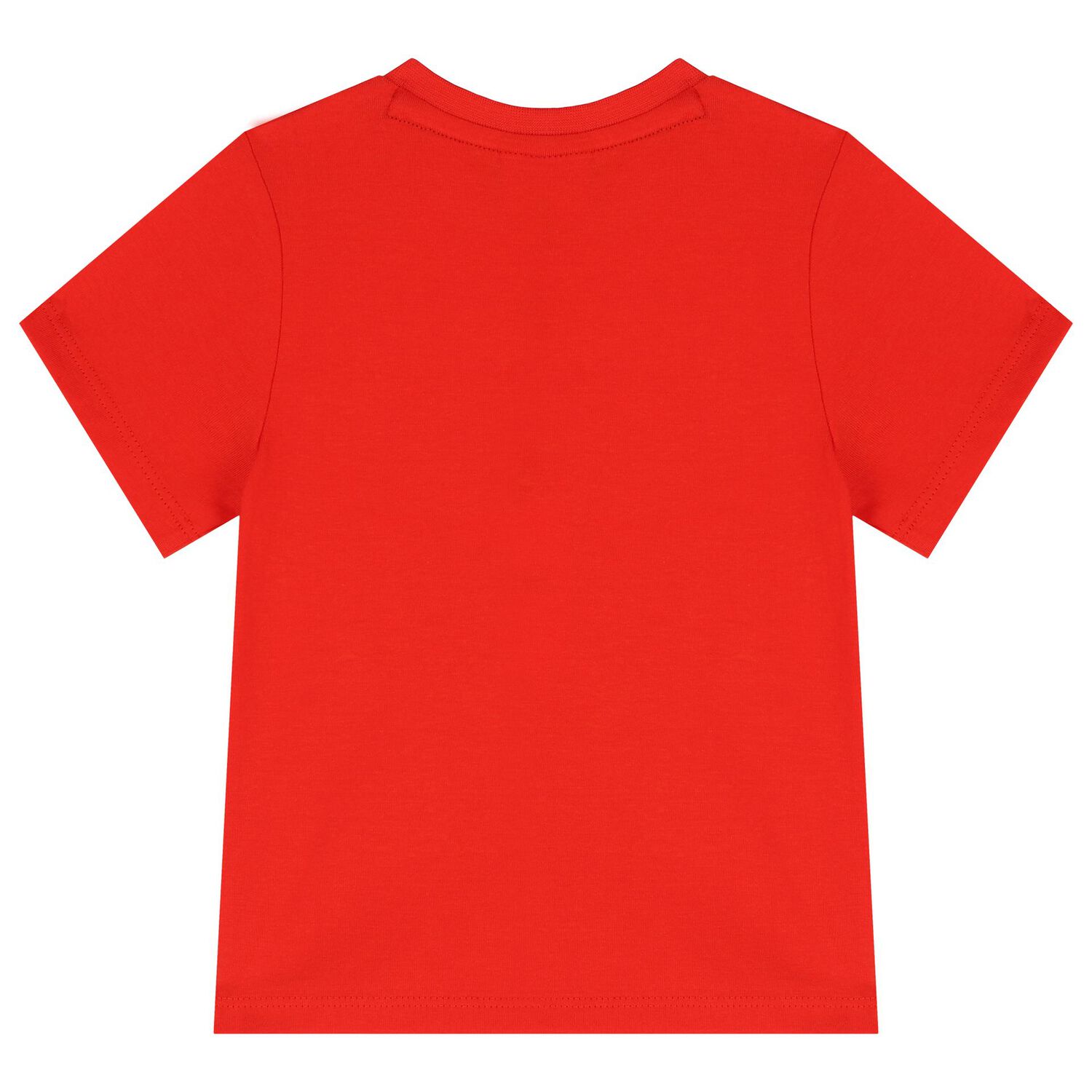 Younger Boys Red Logo T-Shirt, 5, hi-res