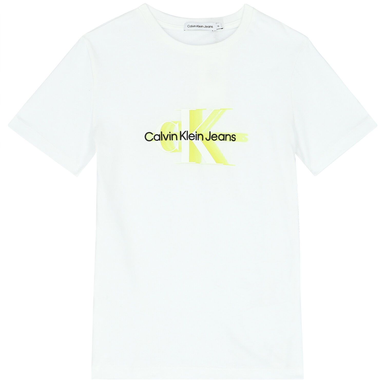 Boys White Logo T-Shirt, 1, hi-res image number null