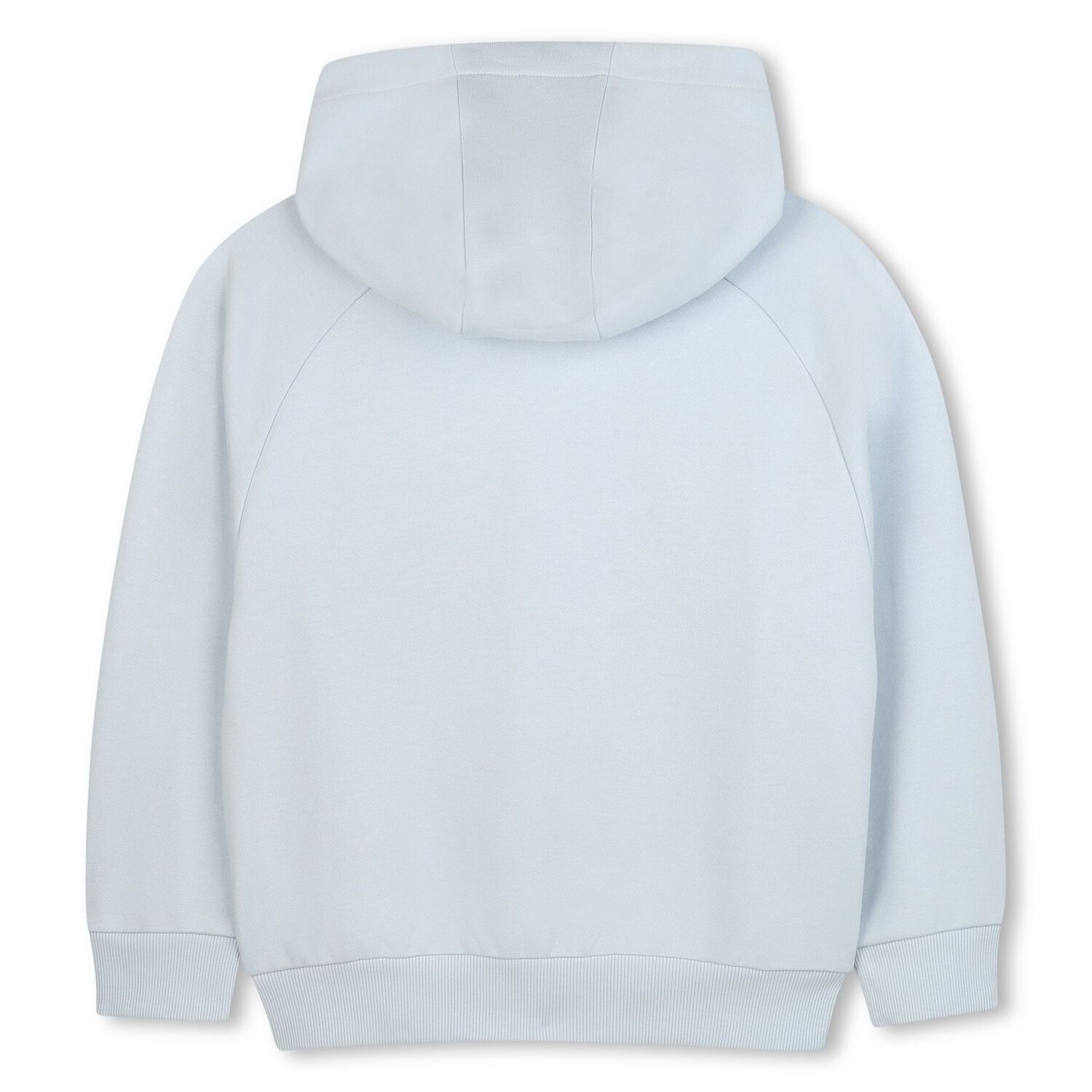 Boys Blue Tiger Logo Hooded Top, 1, hi-res