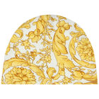 Ivory & Gold Barocco Babygrow Set, 1, hi-res