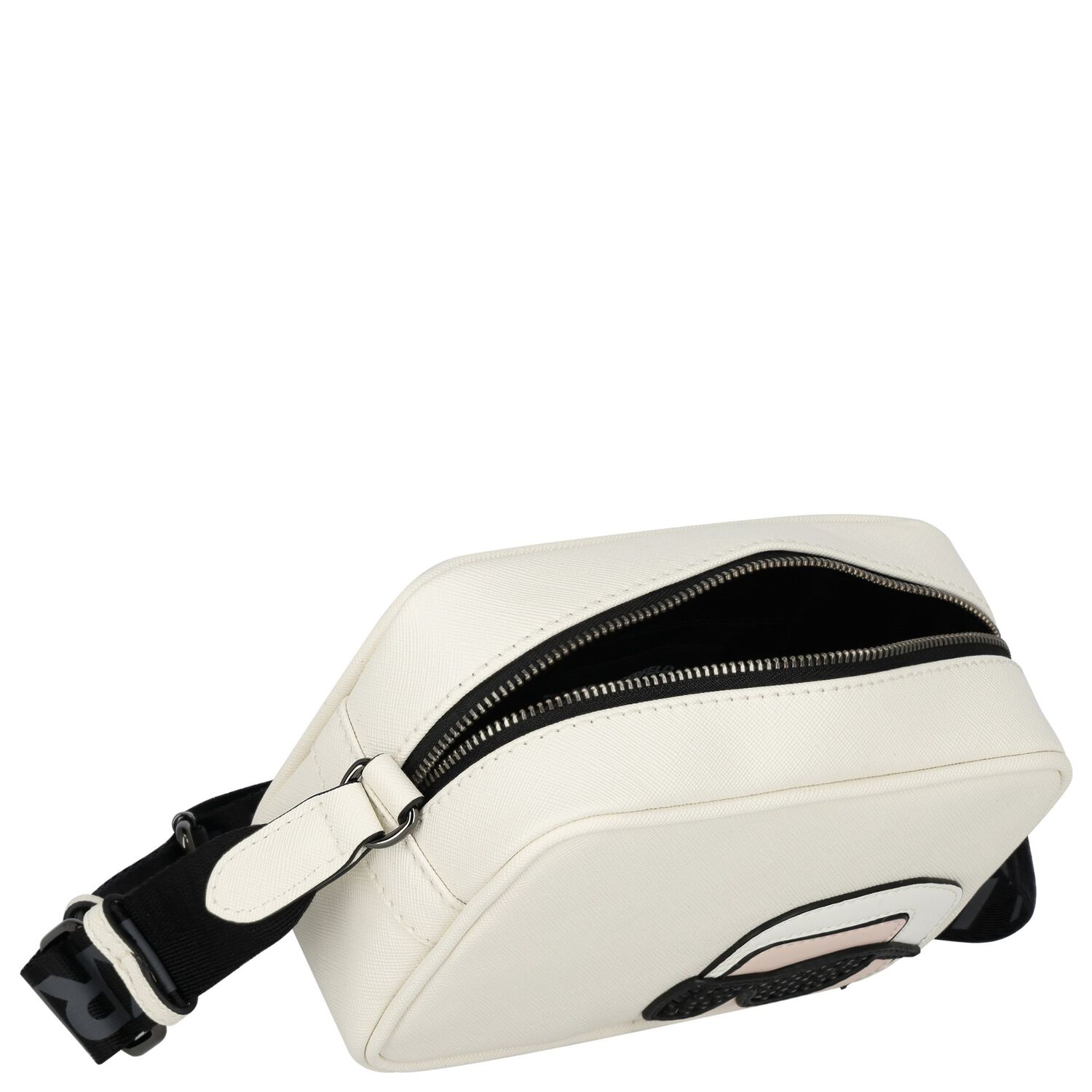 Girls Ivory Logo Ikonik Karl Bag, 1, hi-res