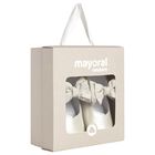 Baby Girls Ivory Bow Pre Walker Shoes, 3, hi-res