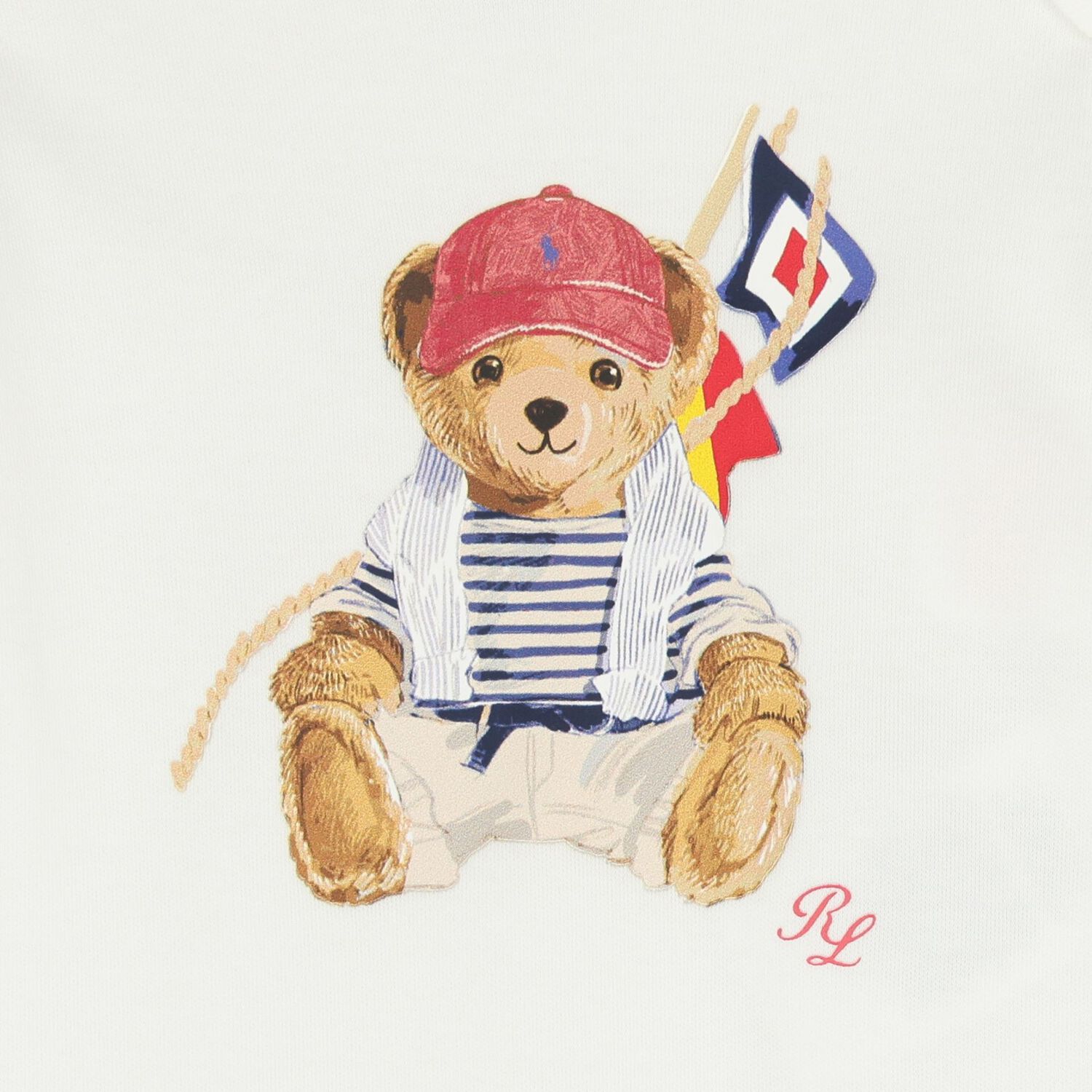 Ivory Polo Bear Bodysuits ( 2 Pack ) , 1, hi-res