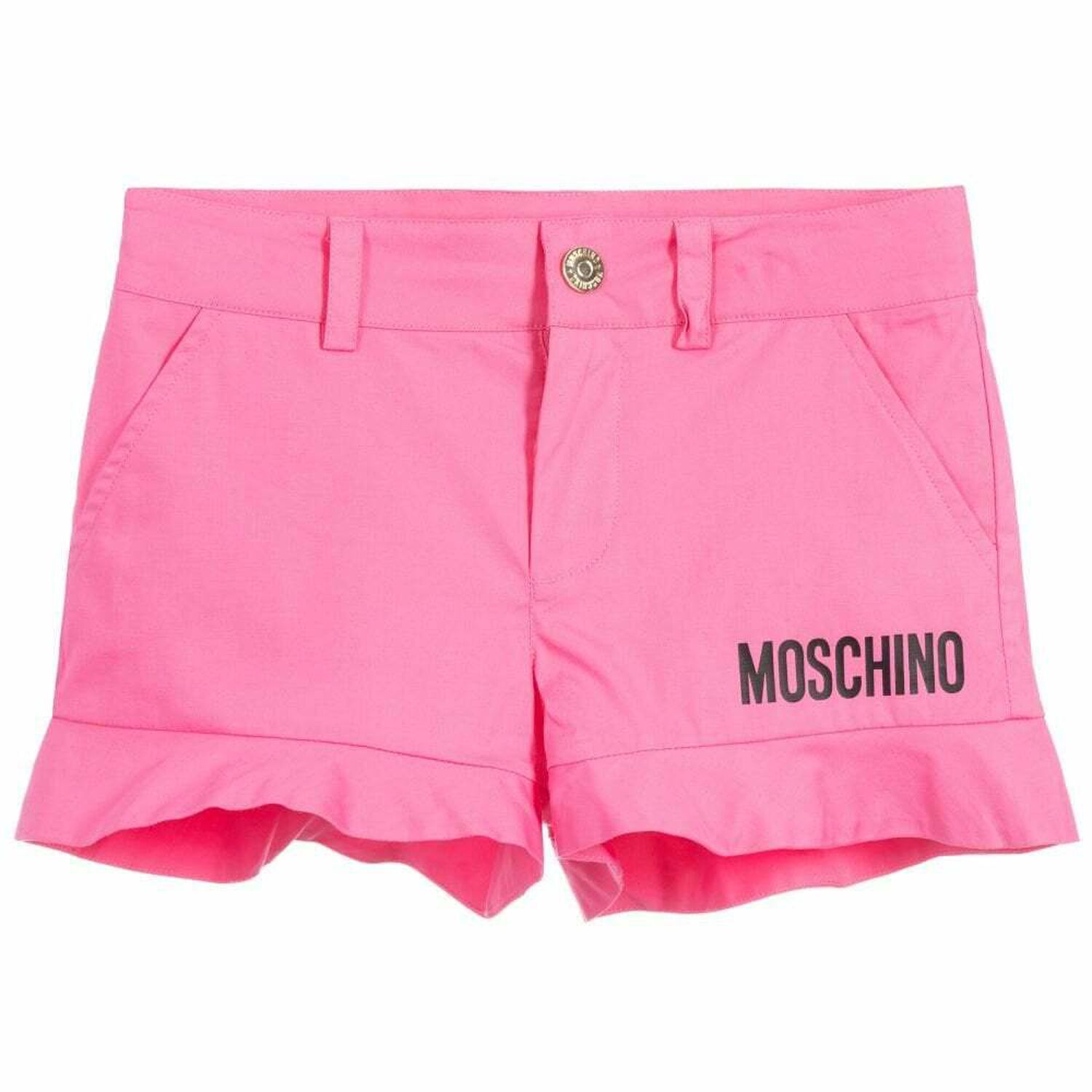 Girls Pink Logo Shorts, 1, hi-res image number null