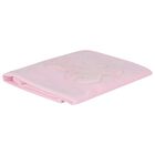 Baby Girls Pink Teddy Bear Blanket, 1, hi-res
