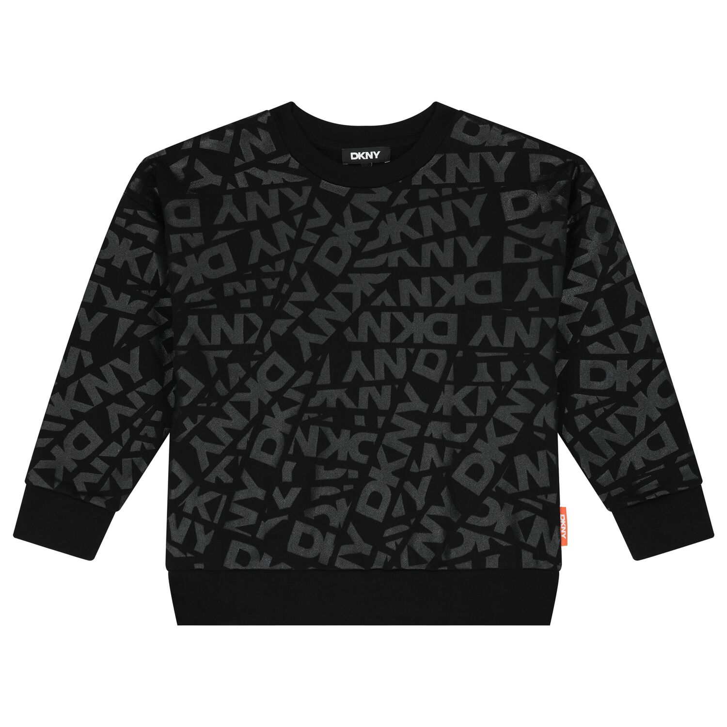 Black Logo Sweatshirt, 1, hi-res