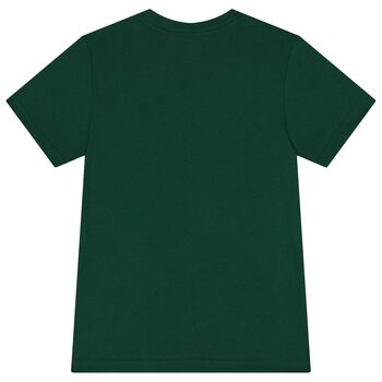 Boys Green Logo T-Shirt