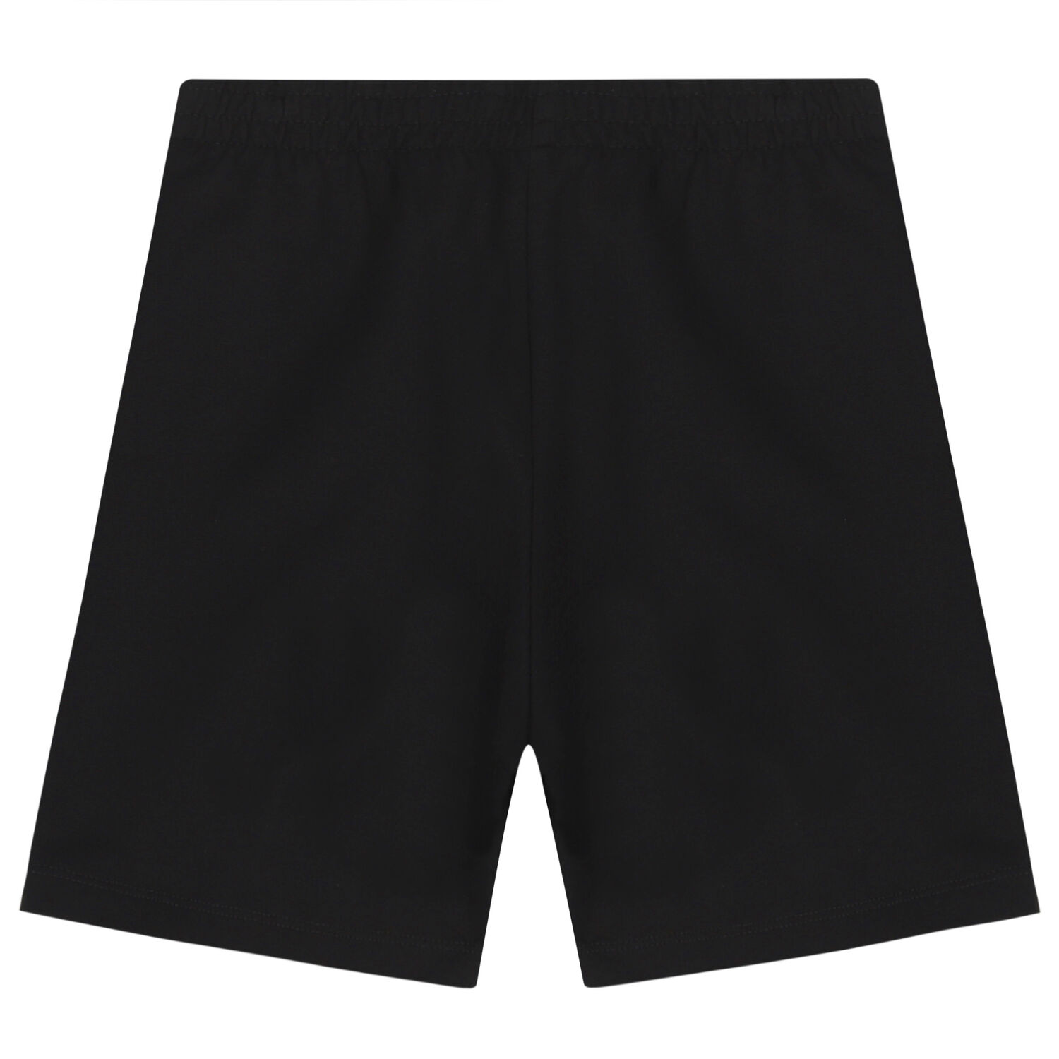Boys Black Logo Shorts, 1, hi-res