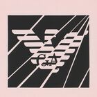 Girls Pink & Black Logo Long Sleeve Top , 2, hi-res