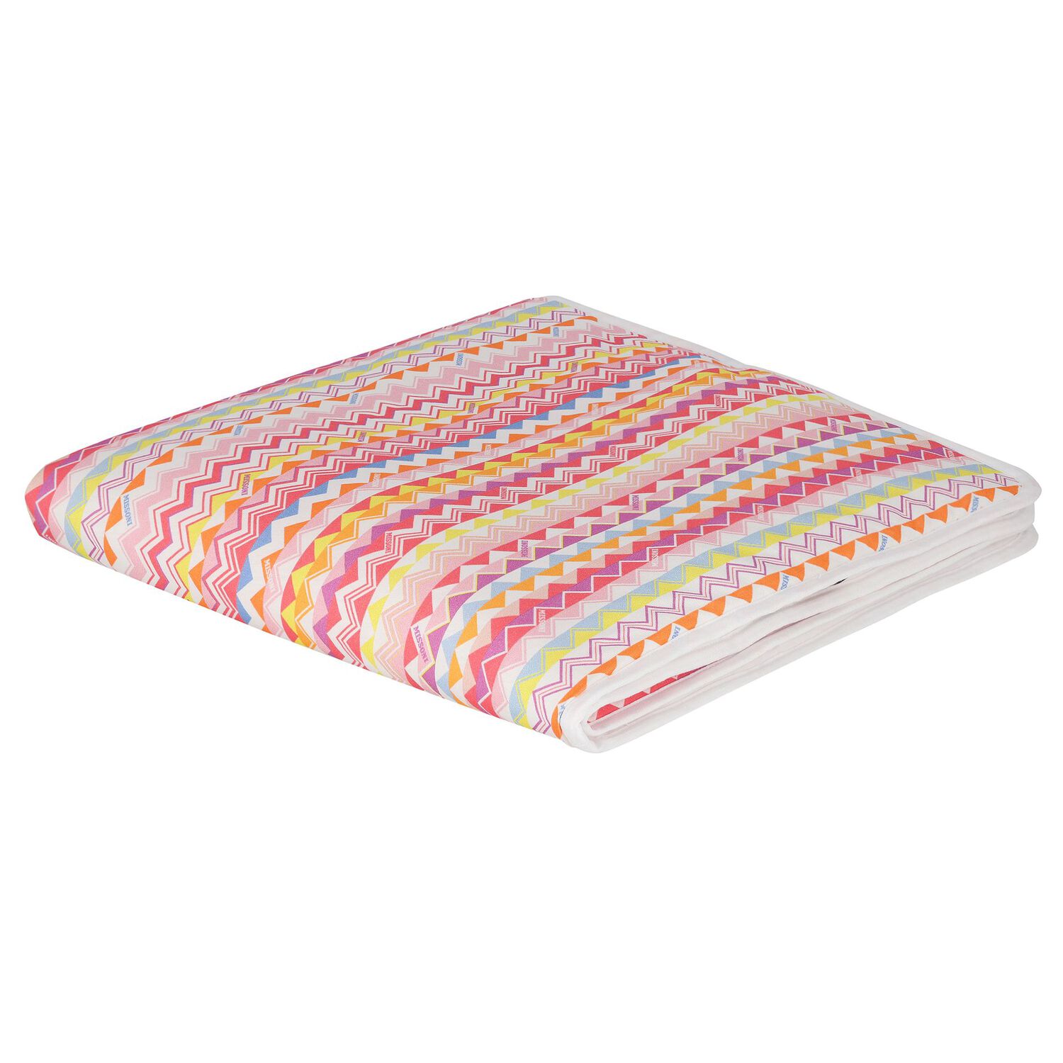 Baby Girls Multi-Coloured Logo Blanket, 1, hi-res