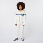 Girls Blue Denim Logo Trainers, 1, hi-res