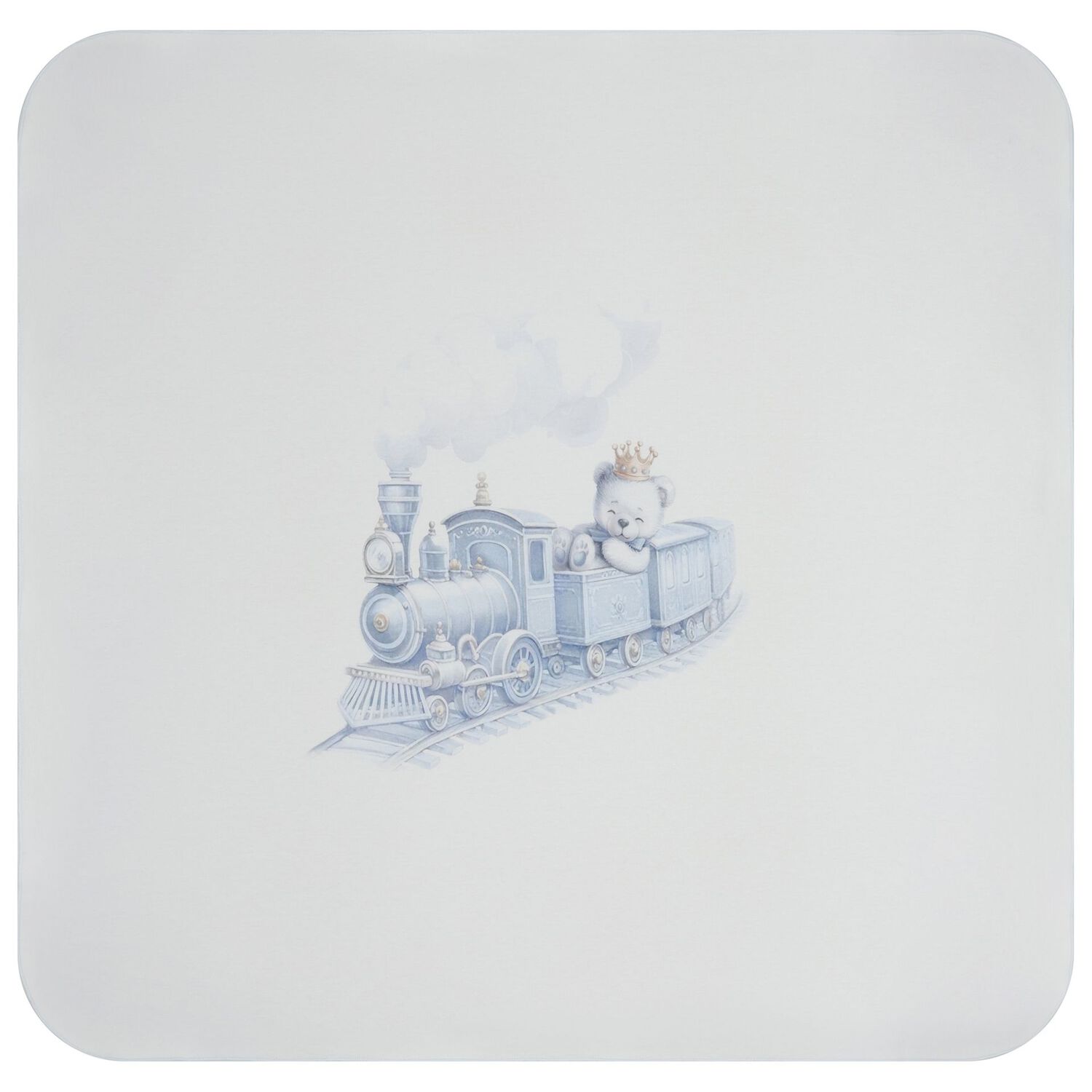 Baby Girls Blue & White Teddy Bear Babygrow Gift Set, 1, hi-res