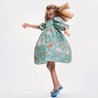 Girls Multi-Colored Fairies Dress, 1, hi-res