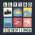 Boys Navy Blue Logo T-Shirt, 1, hi-res