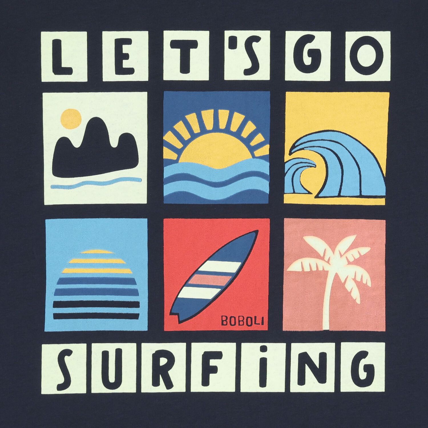 Boys Navy Blue Logo T-Shirt, 1, hi-res