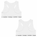 Girls White Bra Tops (2-Pack), 1, hi-res