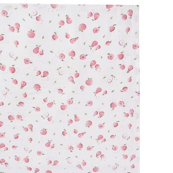 White Apples Muslin Swaddles