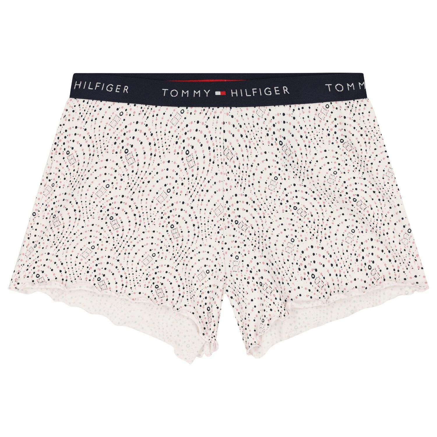 Girls Ivory & Pink Logo Pyjamas, 1, hi-res image number null