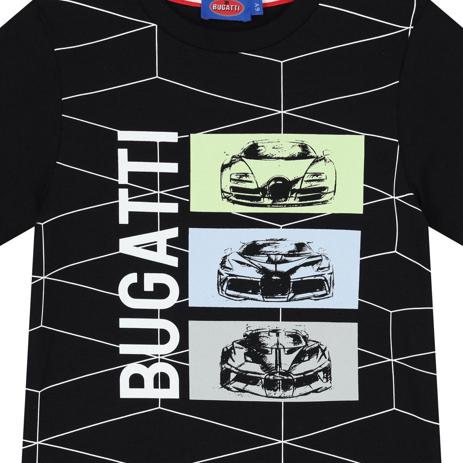 Boys Black Logo T-Shirt, 2, hi-res