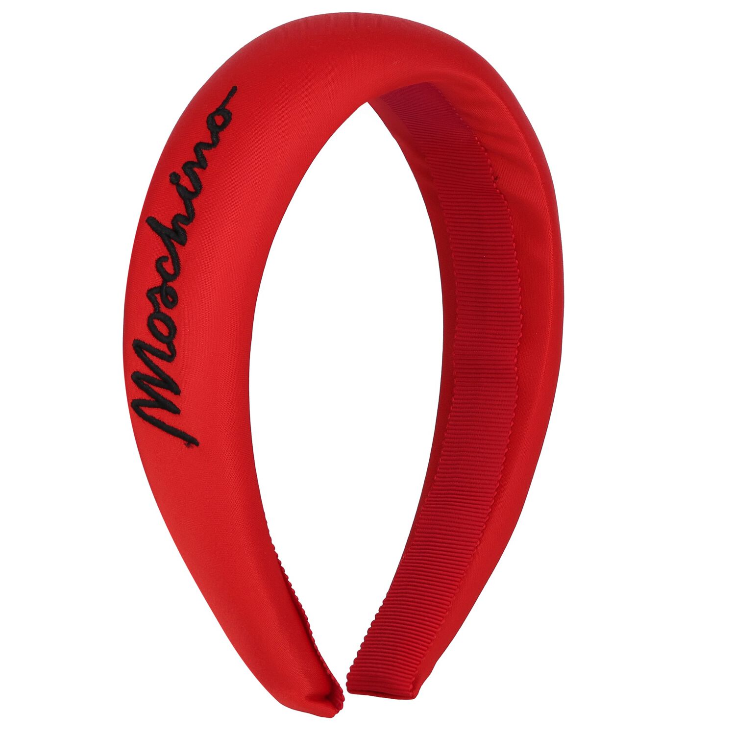 Girls Red Logo Padded Headband, 1, hi-res
