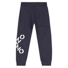 Boys Grey Logo Joggers, 1, hi-res