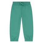 Younger Boys Beige Raccoon Tracksuit Set, 2, hi-res