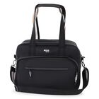 Black Logo Baby Changing Bag, 1, hi-res