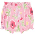 Baby Girls White & Pink Shorts Set ( 2-Pack ), 3, hi-res