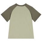 Boys Green Logo T-Shirt, 1, hi-res