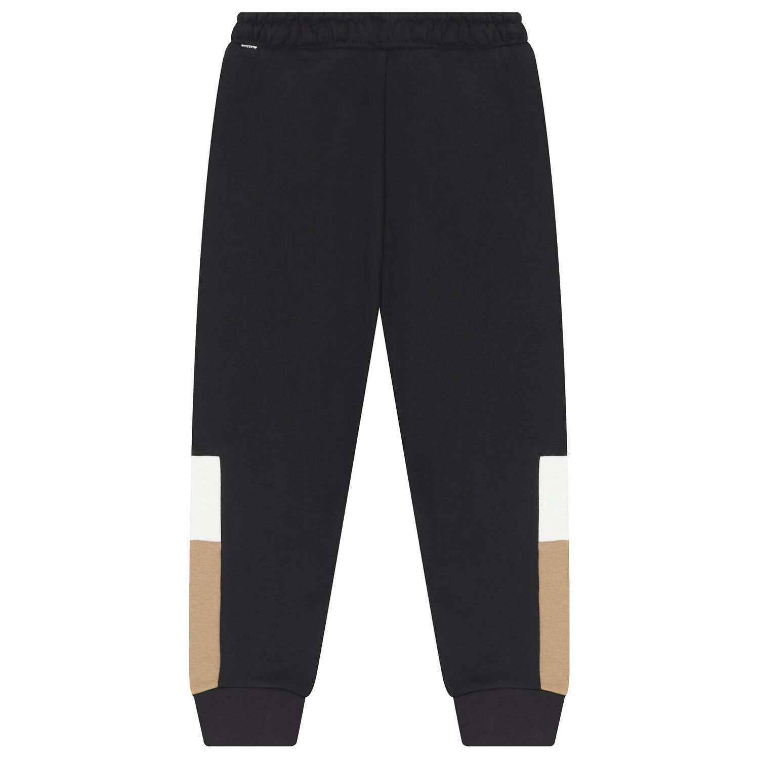 Boys Black Logo Joggers, 4, hi-res image number null