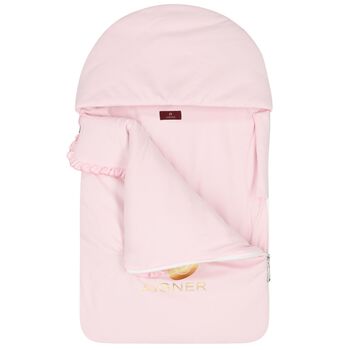 Baby Girls Pink & Gold Logo Nest