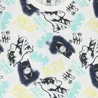 Boys White Batman Logo Shorts Set, 1, hi-res