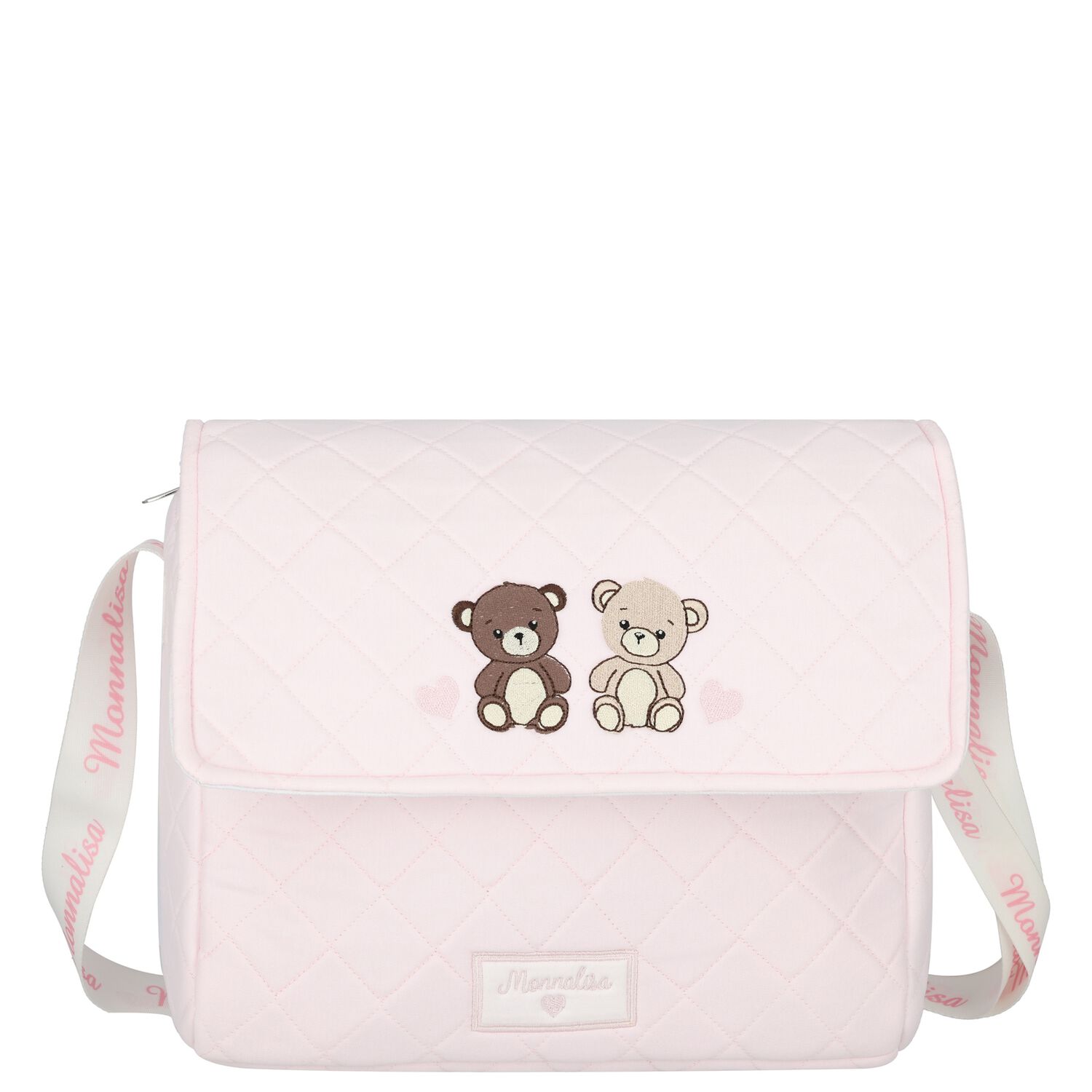 Pink Teddy Bear Logo Baby Changing, 1, hi-res image number null