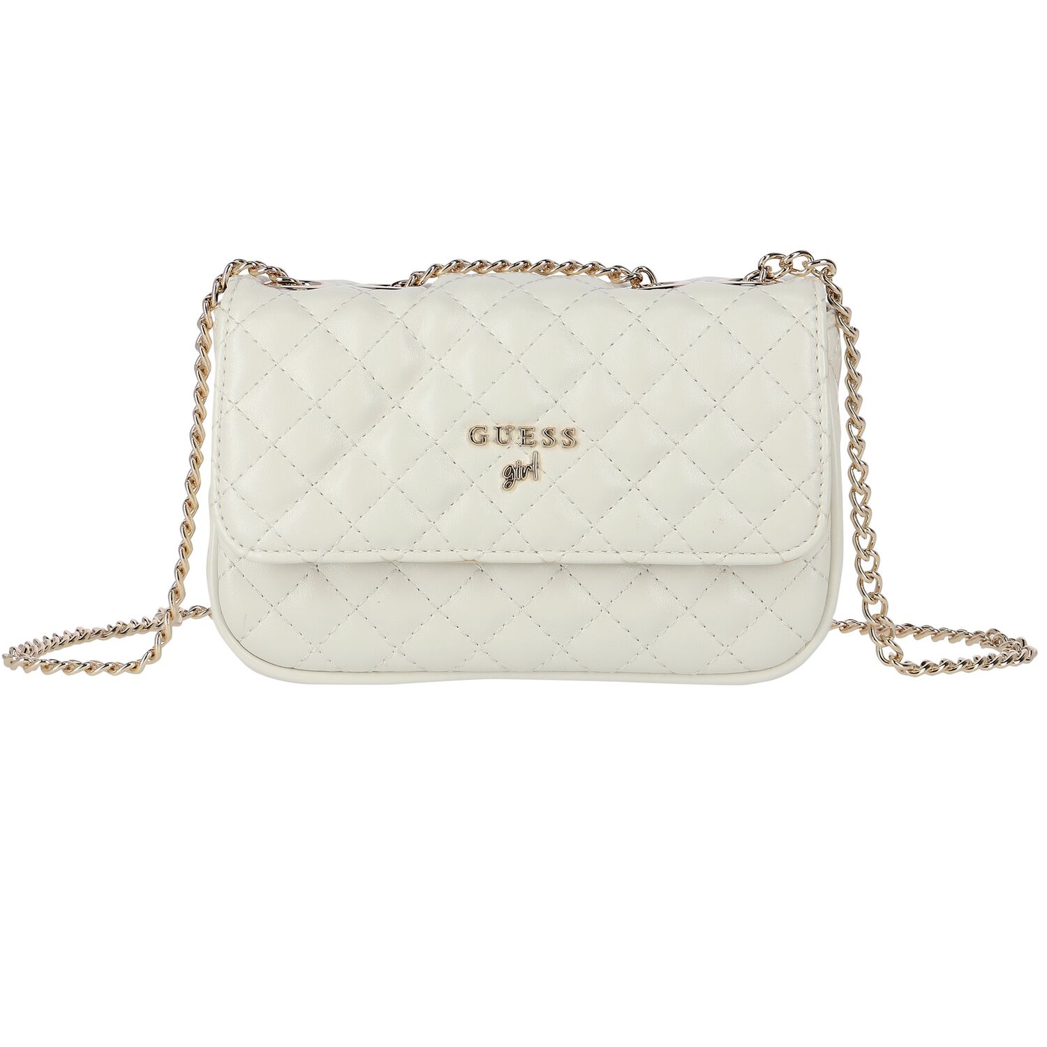 Girls White & Gold Bag&nbsp;, 2, hi-res