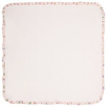 Baby Girls Pink Aurora Ruffled Blanket
