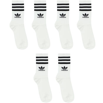 White Logo Crew Socks ( 3-Pack )
