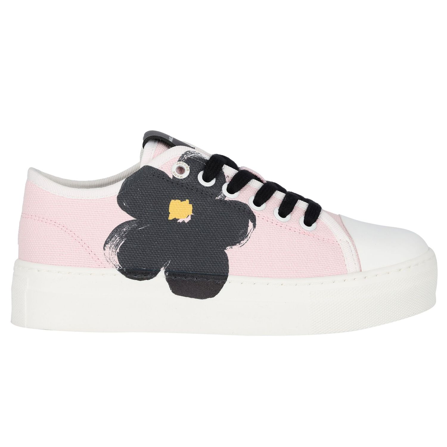 Girls Pink Daisy Trainers, 1, hi-res image number null
